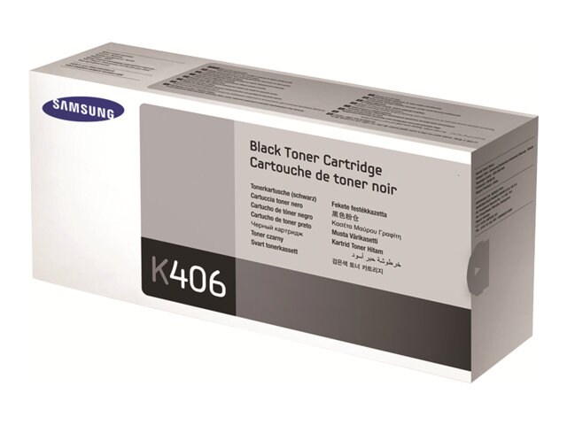 Samsung CLT-K406S - black - original - toner cartridge