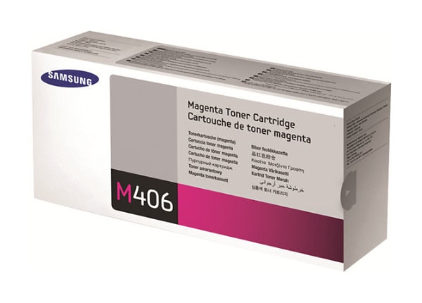 Samsung CLT-M406S - magenta - original - toner cartridge