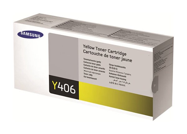 Samsung CLT-Y406S - yellow - original - toner cartridge