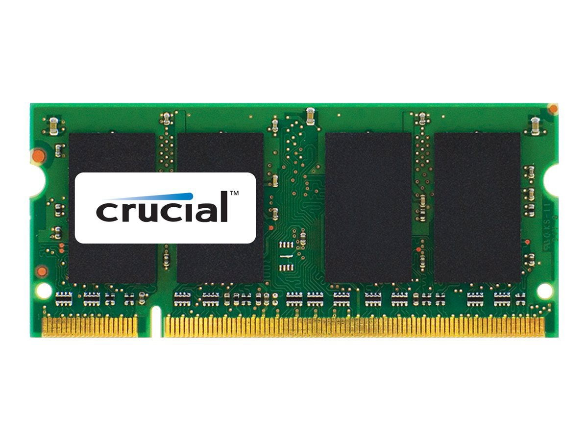 Crucial - DDR2 - 2 GB - SO-DIMM 200-pin - unbuffered