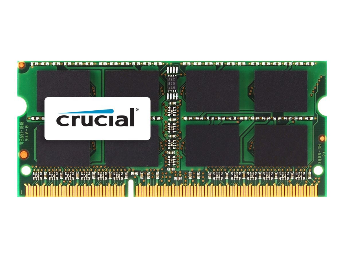Crucial - DDR3 - module - 4 GB - SO-DIMM 204-pin - 1066 MHz / PC3-8500 - un