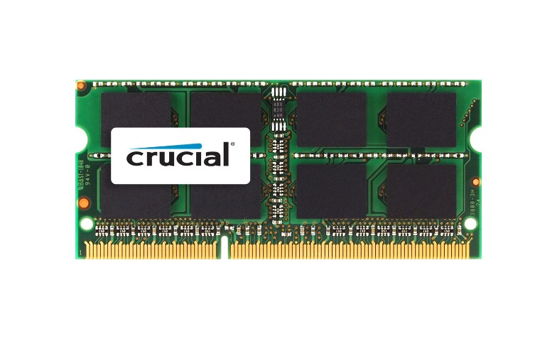 Crucial 8 Gb So Dimm 4 Pin Ddr3 Sdram Ct8g3s160bm Laptop Accessories Cdw Com