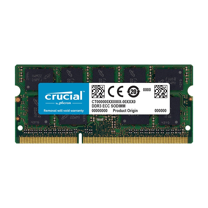 Thumbnail 2 of 2 for Crucial 8 GB SO-DIMM 204-pin DDR3 SDRAM