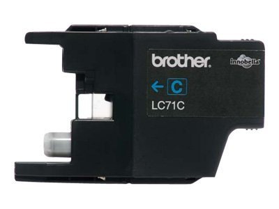 Brother LC71C - cyan - original - ink cartridge