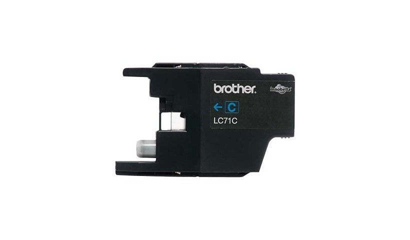 Brother LC71C - cyan - original - ink cartridge