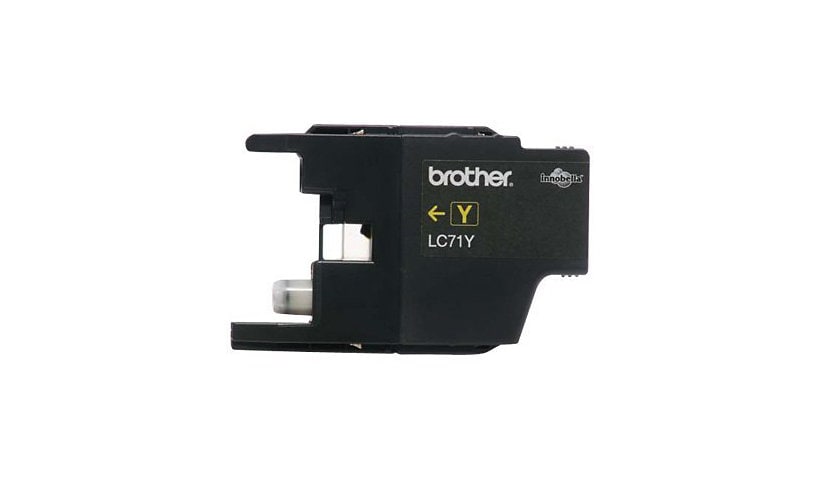 Brother LC71Y - yellow - original - ink cartridge