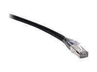 Leviton eXtreme 6A SlimLine - patch cable - 15 ft - black