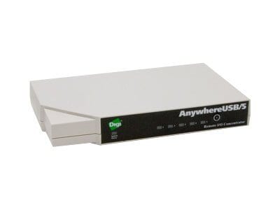 Digi AnywhereUSB /5 with Multi-Host Connections - terminal server