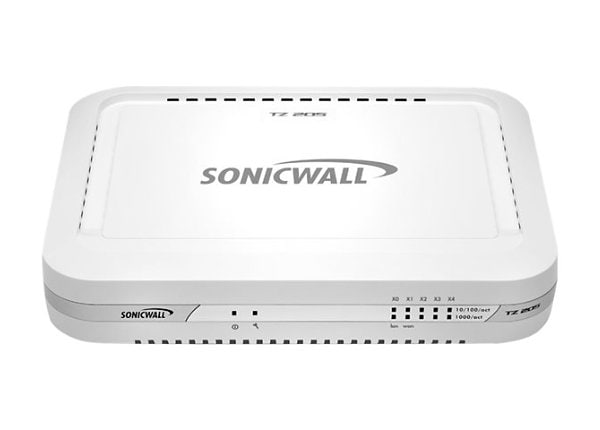 SonicWall TZ 205 - security appliance - with 2 years SonicWALL Comprehensive Gateway Security Suite