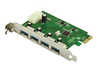 VisionTek Connect PCIe 4-port USB 3.0 Host Adapter - USB adapter