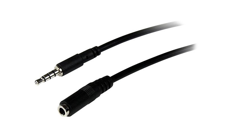 StarTech.com 1m 3.5mm 4 Position TRRS Headset Extension Cable - M/F