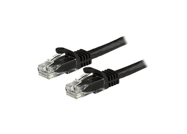 StarTech.com CAT6 Ethernet Cable 5' Black 650MHz CAT 6 Snagless Patch Cord