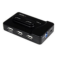 StarTech.com 6 Port USB Hub w/ Fast Charge - USB 3.0/USB 2.0 - Self Powered