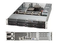 Supermicro SuperServer 6027R-WRF - rack-mountable - no CPU - 0 MB