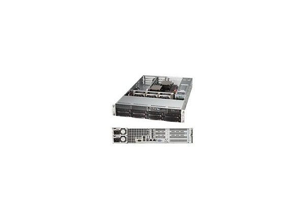 Supermicro SuperServer 6027R-WRF - rack-mountable - no CPU - 0 MB