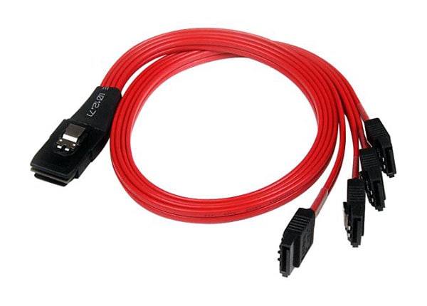 StarTech.com 50cm SFF-8087 to 4x SATA - Mini SAS to SATA Reverse Cable
