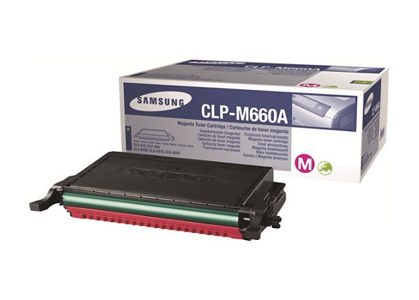 Samsung CLP-M660A - magenta - original - toner cartridge