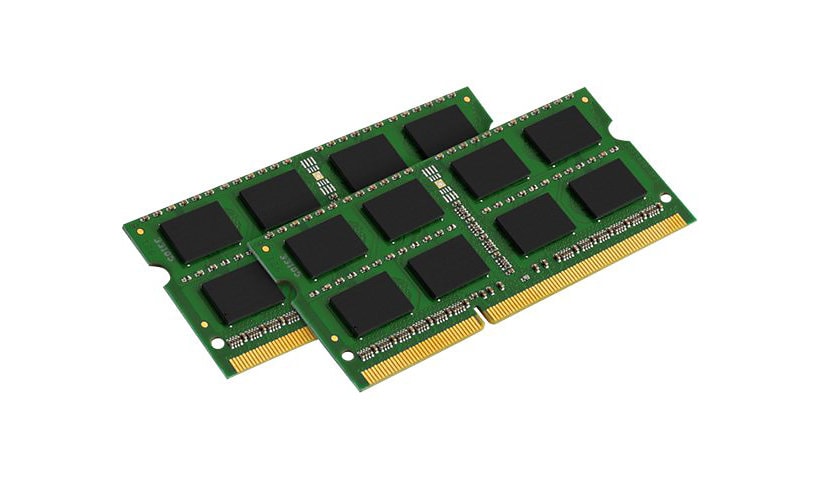 Kingston ValueRAM - DDR3 - kit - 16 GB: 2 x 8 GB - SO-DIMM 204-pin - 1600 M