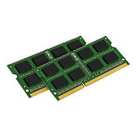 Kingston ValueRAM - DDR3 - kit - 16 GB: 2 x 8 GB - SO-DIMM 204-pin - 1600 M