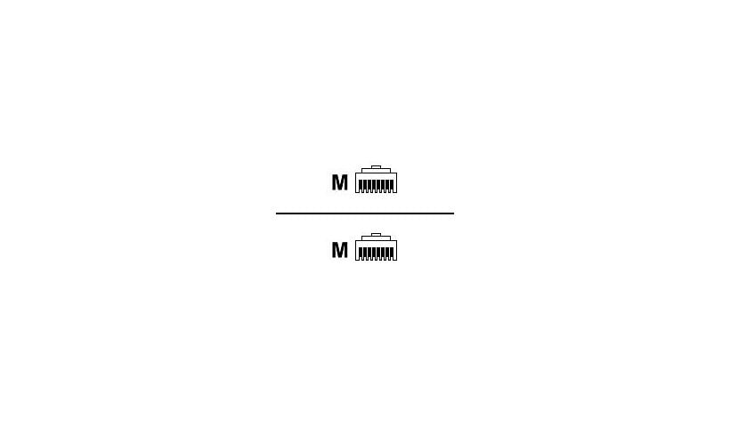 Panduit patch cable - 5 ft - white