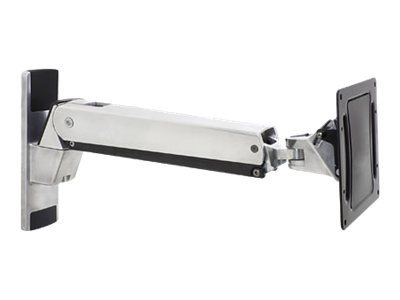 Ergotron Interactive Arm VHD mounting kit - Constant Force Technology - for LCD display - black trim, polished aluminum