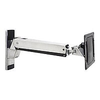 Ergotron Interactive Arm VHD mounting kit - Patented Constant Force Technology - for LCD display - black trim, polished