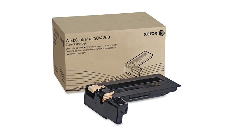 Xerox WorkCentre 4250 - black - original - toner cartridge - GSA Trade Compliant