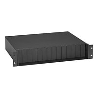 Black Box Pure Networking 14-Slot Rackmount Chassis - network device mount