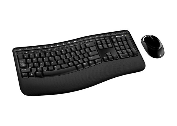 Microsoft Wireless Comfort Desktop 5000 for Business - keyboard and mouse s