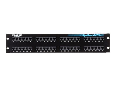 Black Box Gigabase 48 Port Cat5e 110 Patch Panel ETL and Component Verified