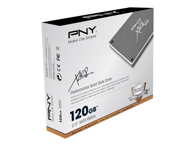 PNY XLR8 - solid state drive - 120 GB