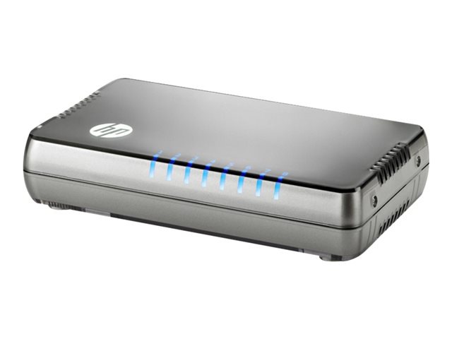 HP 1405-8 v2 Switch - switch - 8 ports - unmanaged - desktop