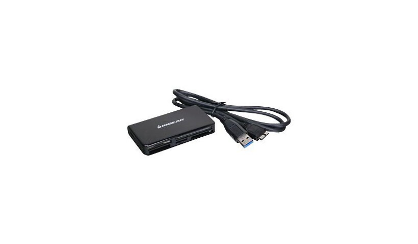 IOGEAR SuperSpeed USB 3.0 Multi-Card Reader / Writer GFR381 - card reader