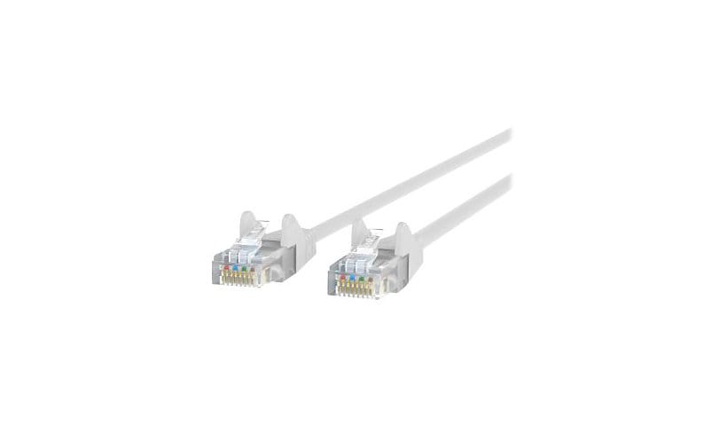 Belkin Cat5e/Cat5 6ft White Snagless Ethernet Patch Cable, PVC, UTP, 24 AWG, RJ45, M/M, 350MHz, 6'