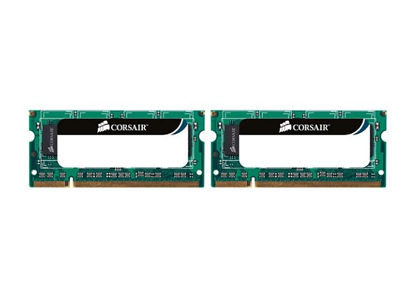 CORSAIR Value Select - DDR2 - 8 GB: 2 x 4 GB - SO-DIMM 200-pin - unbuffered