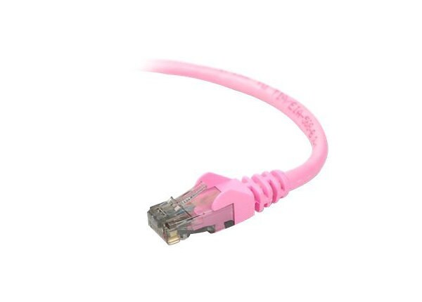 Belkin High Performance patch cable - 4.3 m - pink