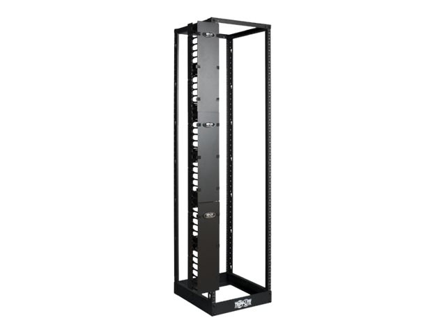 Tripp Lite Open Frame Rack 6ft Vertical Cable Manager 6in Wide - conduit de gestion de câble de rack avec couvercle