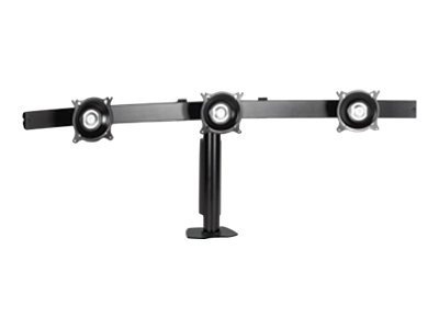 Chief Widescreen Horizontal Triple Monitor Mount - For Displays 10-24" - Black