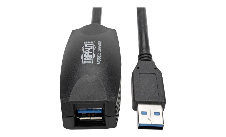 Tripp Lite 5M USB 3.0 SuperSpeed Active Extension Repeater Cable A M/F 16ft 16' 5 Meter - USB extension - USB Type - U330-05M - USB - CDW.com