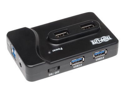 Thumbnail 2 of 3 for Eaton Tripp Lite Series 6-Port USB Charging Hub - USB 3.x (5Gbps) and USB 2.0, Dedicated Charging Port