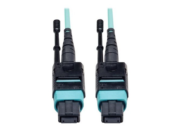 大好き Cable, Cord Patch Optic Fiber EB-LINK MTP Pin Without Strand, 12 MPO-Style, その他ネットワーク機器 Tripp Lite 2M MTP / MPO Patch Cable 12 Fiber 40GbE Aqua OM3 Plenum 6ft