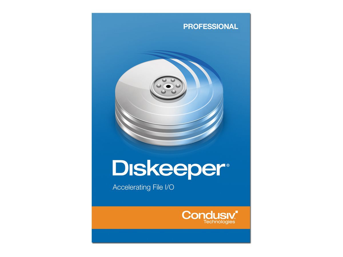 Diskeeper Professional Edition (v. 12) - upgrade license - 1 workstation