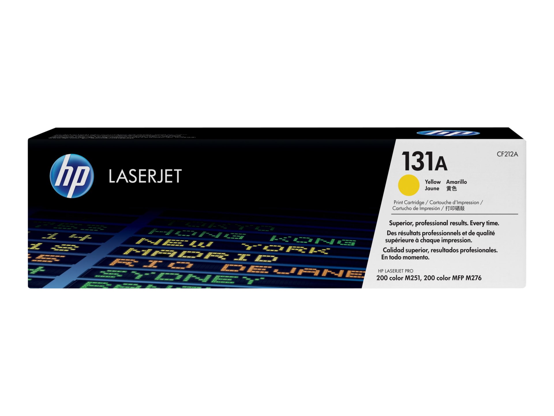 HP 131A (CF212A) Original Laser Toner Cartridge - Single Pack - Yellow - 1 Each