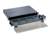 Panduit Opticom Rack Mount Fiber Drawer - patch panel housing - 1U - 19"