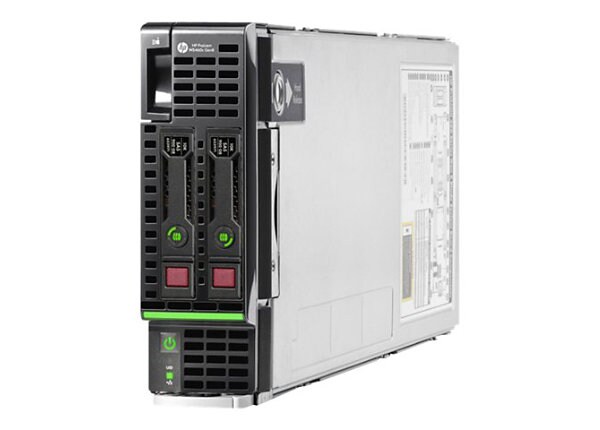 HP ProLiant WS460c Gen8 - Xeon E5-2637 3 GHz - 32 GB - 0 GB