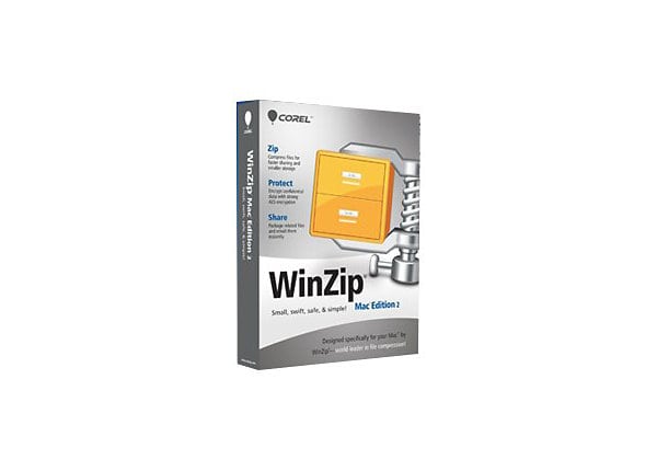 WinZip Mac Edition (v. 2.0) - box pack - 1 user