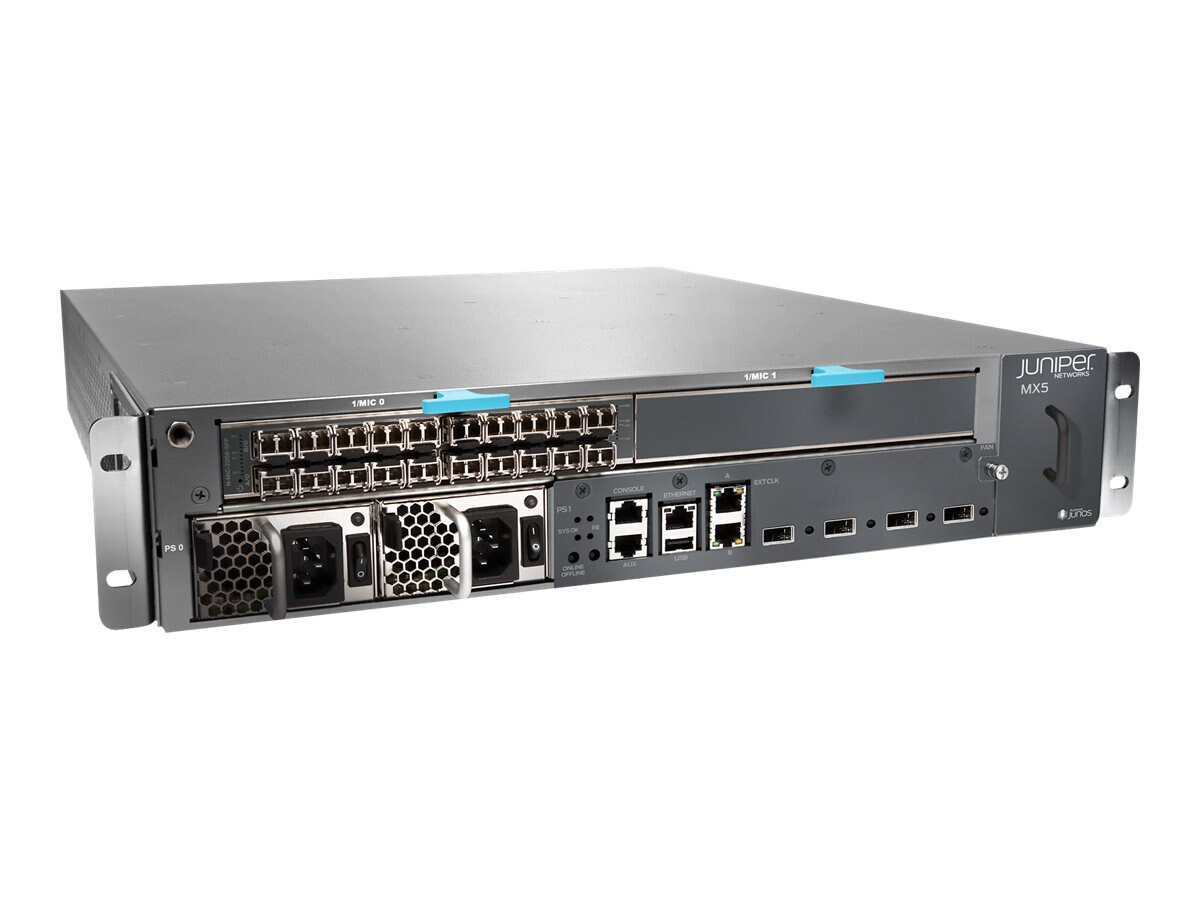 Juniper Networks MX-series MX5 - router - rack-mountable