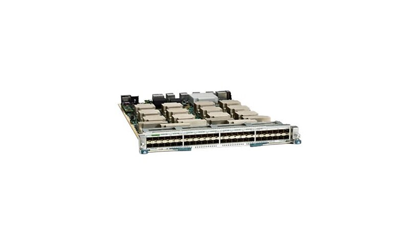 Cisco Nexus 7000 48-Port 1 and 10 Gigabit Ethernet F2-Series Module - switch - 48 ports - plug-in module