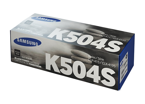 Samsung CLT-K504S - black - original - toner cartridge