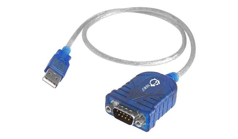 SIIG USB to Serial Adapter Cable - adaptateur série